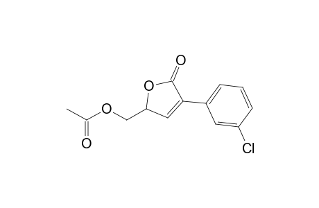 [4-(3-chlorophenyl)-5-oxidanylidene-2H-furan-2-yl]methyl ethanoate