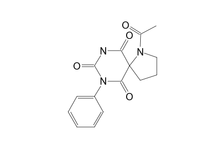 1-ACETYL-7-PHENYL-TRIAZA-[4,5]-DECANE-6,8,10-TRIONE