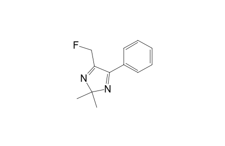 2H-Imidazole, 4-(fluoromethyl)-2,2-dimethyl-5-phenyl-