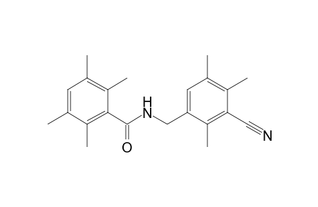 N-(3'-cyano-2',4',5'-trimethylbenzyl)-2,3,5,6-tetramethylbenzamide
