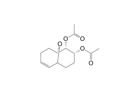 (1R*,2S*,3R*)-2,3-acetoxy-11-oxabicyclo[4.4.1]undec-7-ene