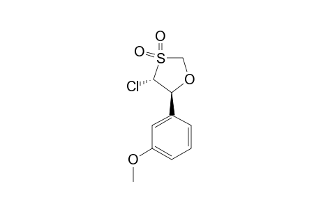 4-CHLORO-5-(3-METHOXYPHENYL)-1,3-OXATHIOLANE-3,3-DIOXIDE