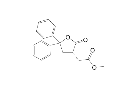 2-[(3S)-2-keto-5,5-diphenyl-tetrahydrofuran-3-yl]acetic acid methyl ester