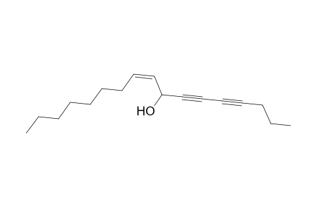 9-Heptadecene-4,6-diyn-8-ol, (Z)-