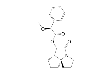 (1S,6AS,9AS)-ALPHA-METHOXY-OCTAHYDRO-2-OXO-2-H-CYCLOPENTA-[H]-PYRROLIZIN-1-YL-BENZENE-ACETIC-ACIDESTER