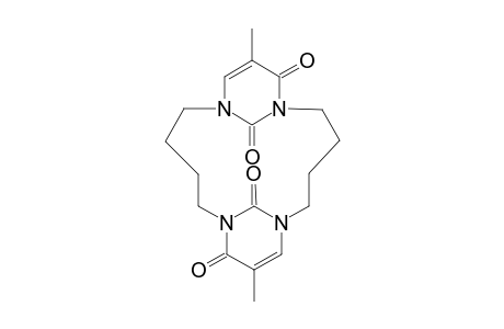 8,17-Dimethyl-1,6,10,15-tetraaza-tricyclo[13.3.1.1*6,10*]icosa-8,17-diene-7,16,19,20-tetraone
