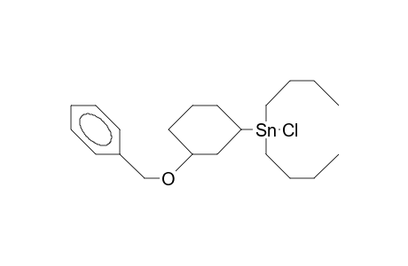 (cis-3-Benzyloxy-cyclohexyl)-chloro-dibutyl-stannane