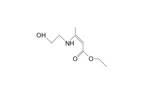(Z)-3-(2-hydroxyethylamino)-2-butenoic acid ethyl ester