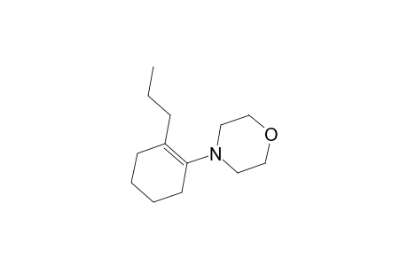 Morpholine, 4-(6-propyl-1-cyclohexen-1-yl)-