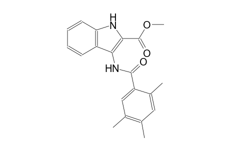 methyl 3-[(2,4,5-trimethylbenzoyl)amino]-1H-indole-2-carboxylate