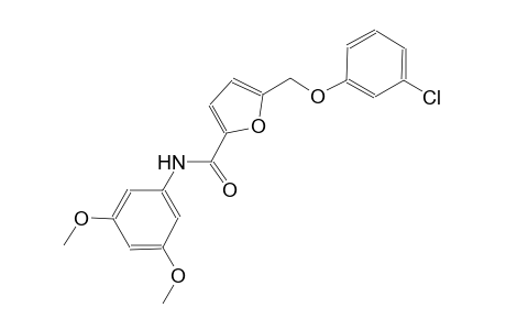 5-[(3-chlorophenoxy)methyl]-N-(3,5-dimethoxyphenyl)-2-furamide