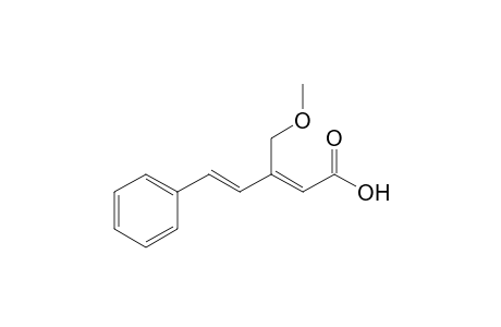 (2Z,4E)-3-Methoxymethyl-5-phenylpent-2,4-dienoic acid