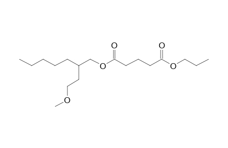 Glutaric acid, 2-(2-methoxyethyl)heptyl propyl ester