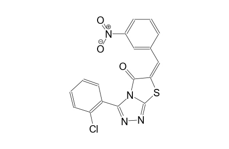 (6E)-3-(2-chlorophenyl)-6-(3-nitrobenzylidene)[1,3]thiazolo[2,3-c][1,2,4]triazol-5(6H)-one