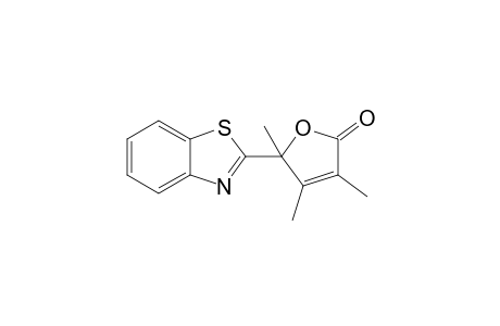 5-Benzothiazol-2-yl-3,4,5-trimethyl-5H-furan-2-one