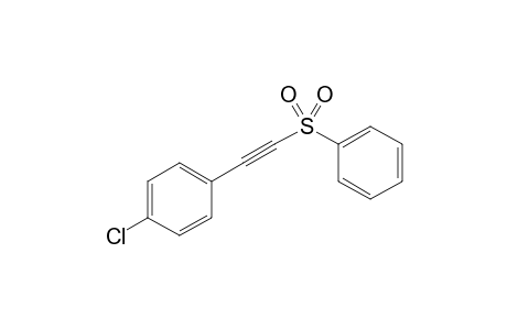 1-chloro-4-((phenylsulfonyl)ethynyl)benzene