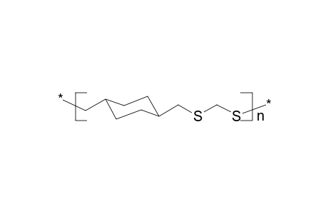 Poly[di(thiomethylene)-1,4-e-cyclohexylenemethylene]