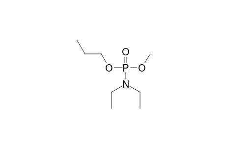 O-methyl O-propyl N,N-diethyl phosphoramidate