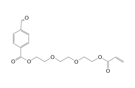 4-Formyl-2-[2-(2-acryloxyethoxy)ethoxy]ethylbenzoate