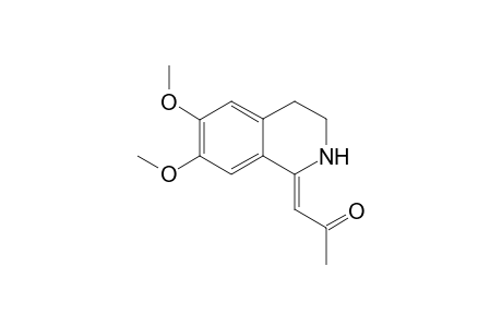 1-(Acetylmethylene)-6,7-dimethoxy-1,2,3,4-tetrahydroisoquinoline