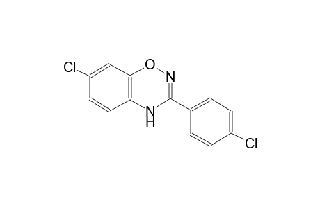7-chloro-3-(4-chlorophenyl)-4H-1,2,4-benzoxadiazine