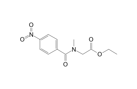 Sarcosine, N-(4-nitrobenzoyl)-, ethyl ester