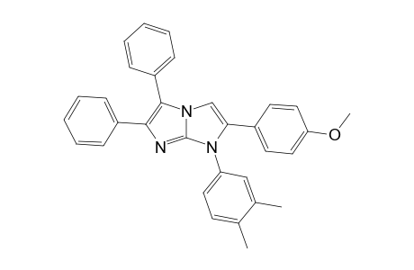 1-(3,4-dimethylphenyl)-2-(4-methoxyphenyl)-5,6-diphenyl-1H-imidazo[1,2-a][1,3]diazole