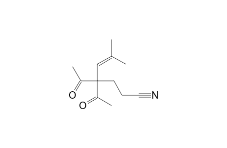 5-Heptenenitrile, 4,4-diacetyl-6-methyl-