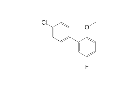 4'-Chloro-5-fluoro-2-methoxybiphenyl