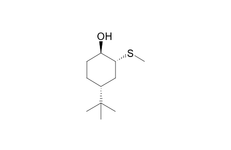 t-4-tert-butyl-t-2-(methylthio)-r-1-cyclohexanol