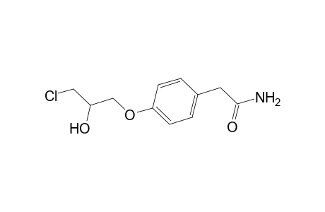 4-(2'-Hydroxy-3'-chloropropoxy)phenylacetamide