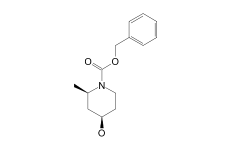 N-BENZYLOXYCARBONYL-4-HYDROXY-2-METHYLPIPERIDINE
