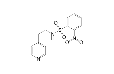2-Nitro-N-(2-pyridin-4-ylethyl)benzenesulfonamide