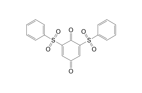 2,6-bis(benzenesulfonyl)-1,4-benzoquinone