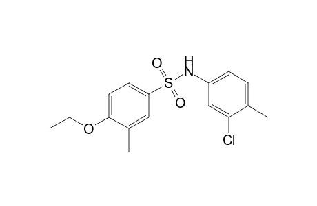 Benzenesulfonamide, N-(3-chloro-4-methylphenyl)-4-ethoxy-3-methyl-