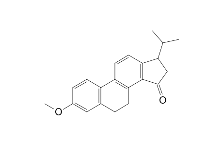 17-ISOPROPYL-3-METHOXY-6,7,16,17-TETRAHYDROCYCLOPENTA-[A]-PHENANTHREN-15-ONE