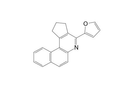 1H-Benzo[f]cyclopenta[c]quinoline, 2,3-dihydro-4-(2-furyl)-