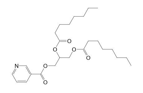 3-nicotinoyl-1,2-dioctanoyl-rac-glycerol