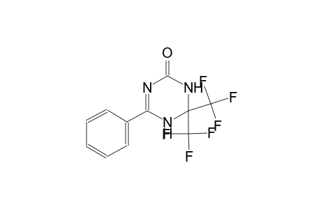 1,3,5-Triazin-2(1H)-one, 5,6-dihydro-5,5-bis(trifluoromethyl)-4-phenyl-