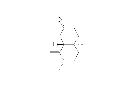 2(1H)-Naphthalenone, octahydro-4a,7-dimethyl-8-methylene-, (4a.alpha.,7.alpha.,8a.beta.)-(.+-.)-