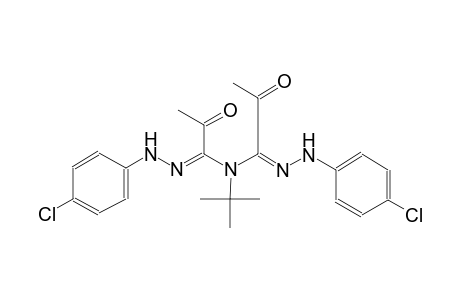 propanehydrazonamide, N'-(4-chlorophenyl)-N-[(1E)-1-[2-(4-chlorophenyl)hydrazono]-2-oxopropyl]-N-(1,1-dimethylethyl)-2-oxo-, (1E)-
