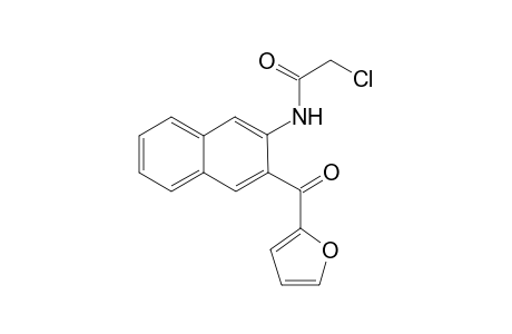 2-(N-Chloroacetylamino)-3-(2'-furoyl)naphthalene