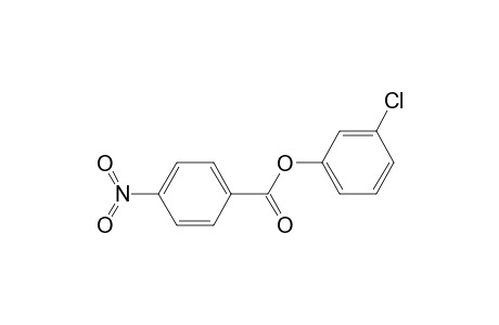 4-Nitrobenzoic acid (3-chlorophenyl) ester