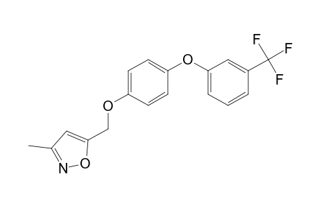 Isoxazole, 3-methyl-5-[[4-[3-(trifluoromethyl)phenoxy]phenoxy]methyl]-