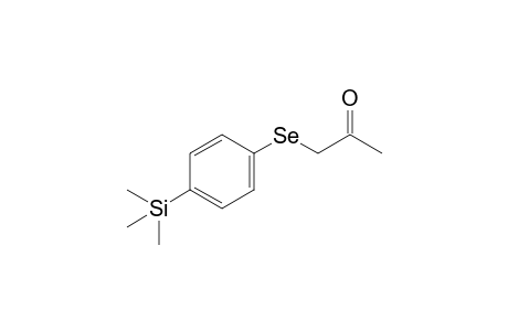 1-(4-trimethylsilylphenyl)selanylpropan-2-one