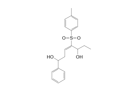 (E)-1-Phenyl-4-tosyl-3-hepten-1,5-diol