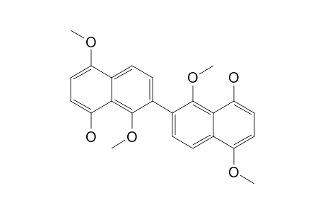 7-(1-HYDROXY-4,8-DIMETHOXY-7-NAPHTHYL)-4,8-DIMETHOXY-1-NAPHTHOL