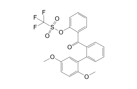 2-(2',5'-Dimethoxybiphenylcarbonyl)phenyl Trifluoromethanesulfonate