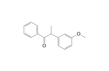 2-(3'-Methoxyphenyl)-1-phenyl-1-propanone