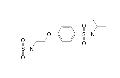 Benzenesulfonamide, N-isopropyl-4-(2-methanesulfonylaminoethoxy)-